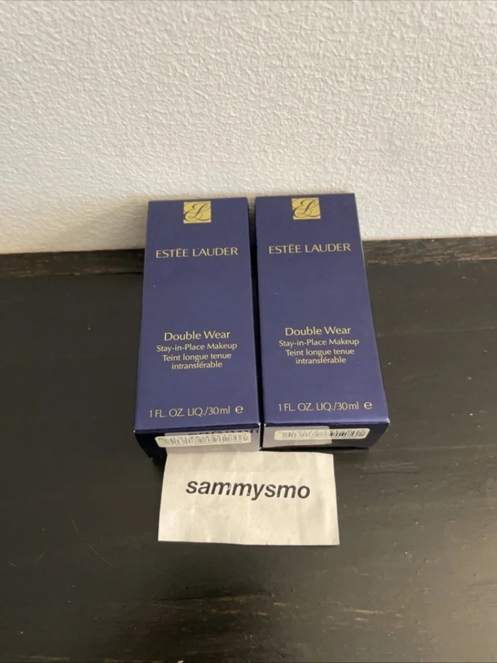 Estee Lauder Double Wear Stay In Place Foundation Ivory Beige 3N1, x2 ORIGINAL